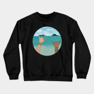 Copy of tropical design Crewneck Sweatshirt